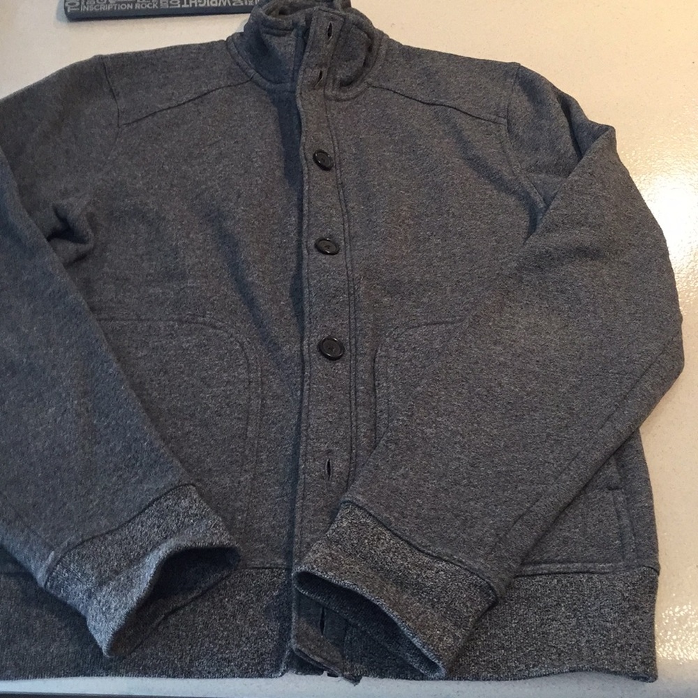 banana republic zip up cardigan sweater small